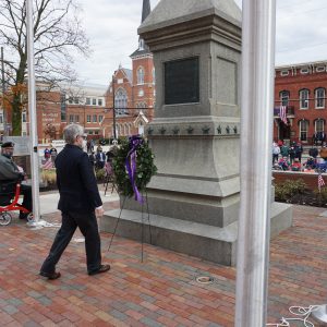 Veteran’s Day wreath laying