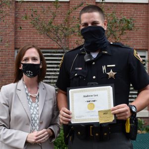 Prosecutor Schiffel and DCSO Deputy Andrew Lee