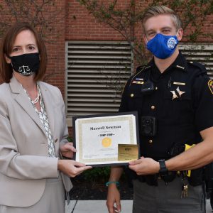 Prosecutor Schiffel and DCSO Deputy Maxwell Newman